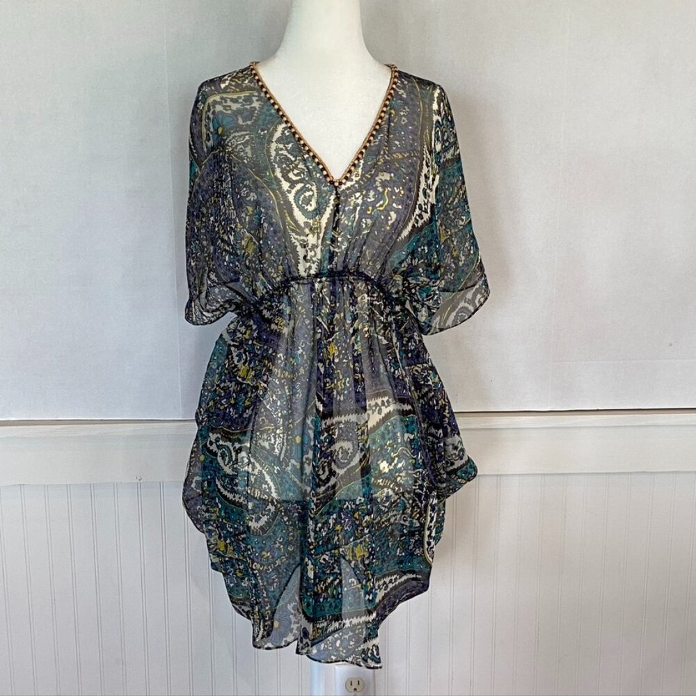 Joie A La Plage 100 % Silk  Beach Dress XS